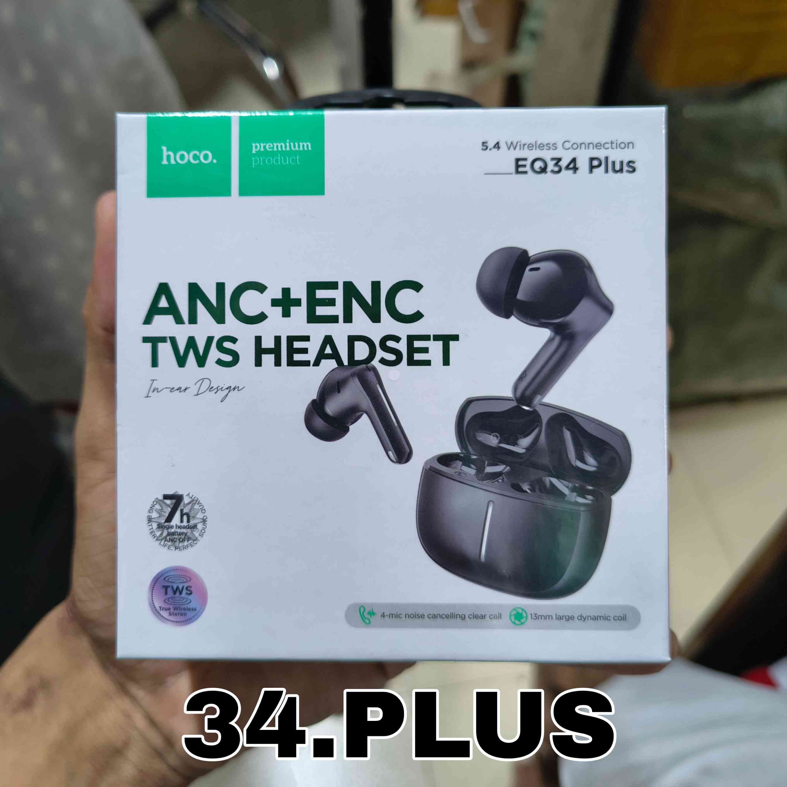 hoco. EQ34 Plus প্রিমিয়াম সাউন্ড ও নয়েজ ক্যান্সেলেশন! 🎧