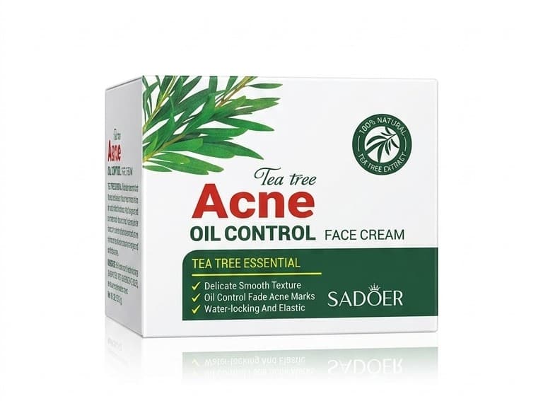 SADOER Tea Tree Acne Oil Control Face Cream 50g