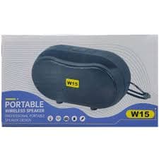 WUF-W15 Portable Wireless Speaker | Classic Hot Fashion Mini Bluetooth Speaker with FM, USB & TF Card Support