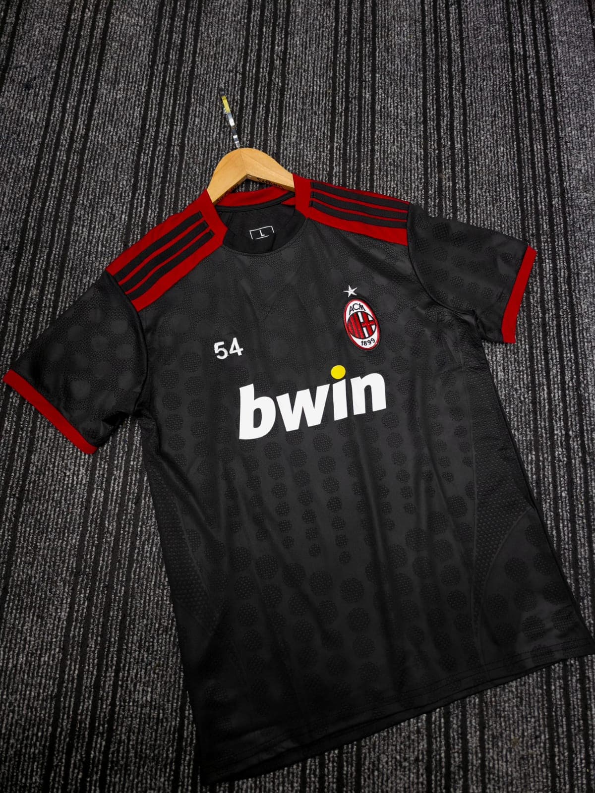 Adidas AC Milan Vintage Football Jersey – Bwin Sponsor Edition