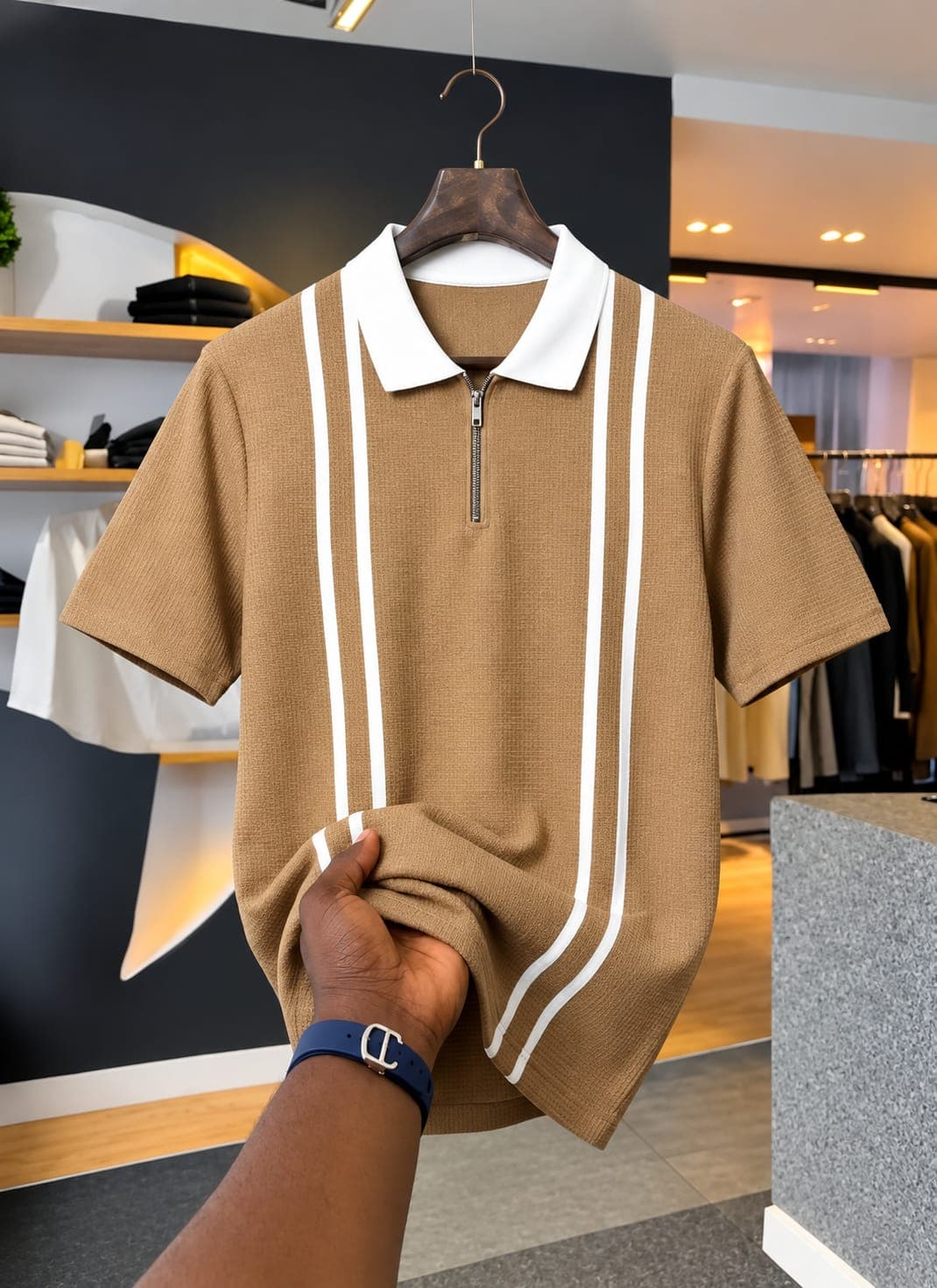 🤎 Premium Coffee Color Polo T-Shirt