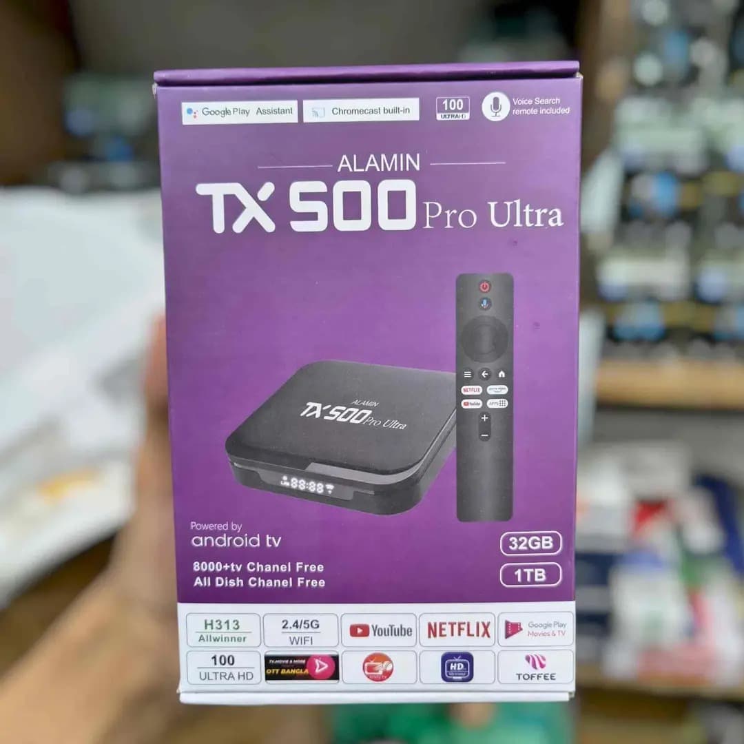 ALAMIN TX500 Pro Ultra Android TV Box