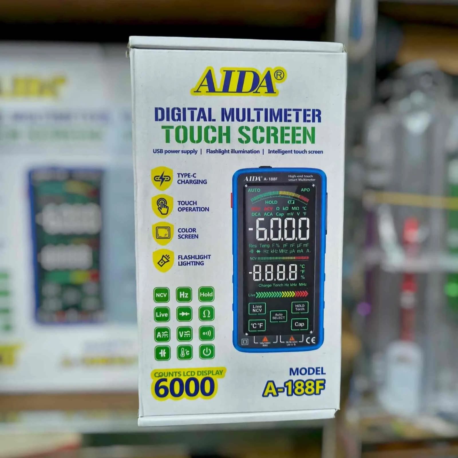AIDA A188F Digital Multimeter