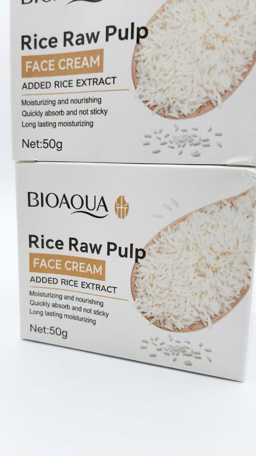 BIOAQUA Rice Raw Pulp Hydrating & Moisturizing Face Cream – 50g